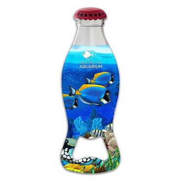Myros - Aquapark Temalı Myros Şişe Açacak Magnet 42x120 mm