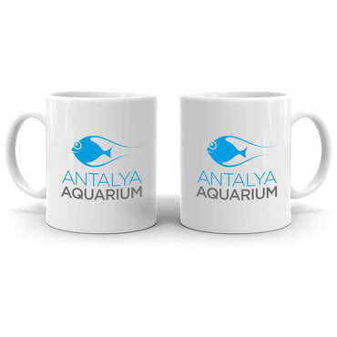 Myros - Aquapark Temalı Seramik Baskılı Kupa 82x90 mm
