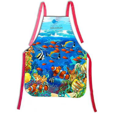 Myros - Aquapark Themed Customised Digital Printed Apron 600x800 mm