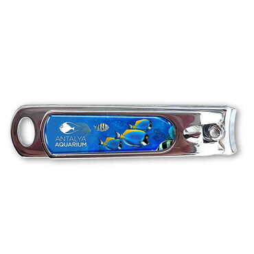 Myros - Aquapark Themed Customised Metal Epoxy Nail Clipper 56x13x13 mm