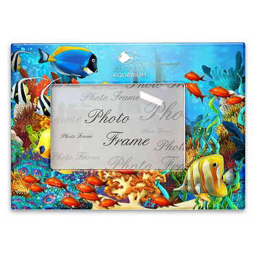 Myros - Aquapark Themed Epoxy Photo Frame Travel Souvenir 15x20 Cm