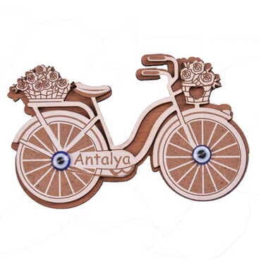 Wholesale Vehicle Themed Myros Wooden Refrigerator Magnet - 2
