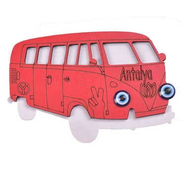 Wholesale Vehicle Themed Myros Wooden Refrigerator Magnet - 3