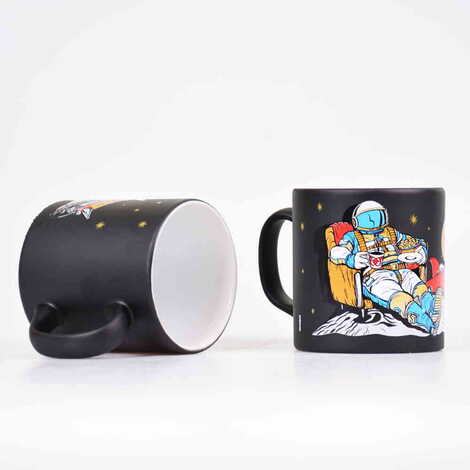 Astronaut Themed Ceramic Custom Printed Mug