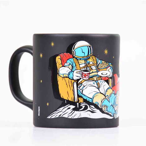 Astronaut Themed Ceramic Custom Printed Mug