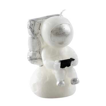 Astronaut with Bag Shaped Candle - Thumbnail