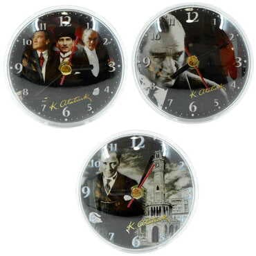 Ataturk Themed Customised Fridge Magnet Clock - 4