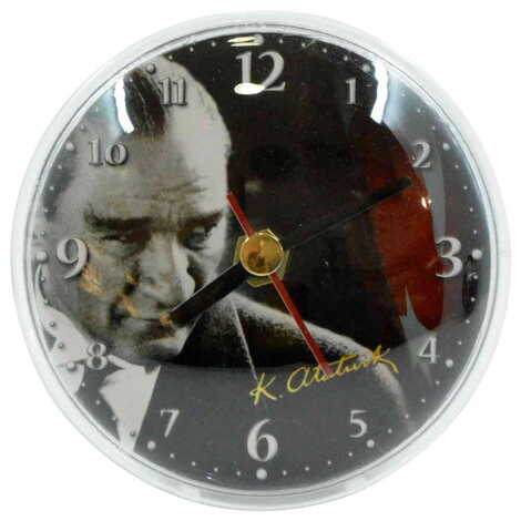 Ataturk Themed Customised Fridge Magnet Clock