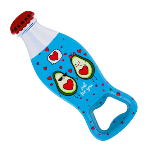 Avokado Temalı Myros Şişe Açacak Magnet 42x120 mm - 2