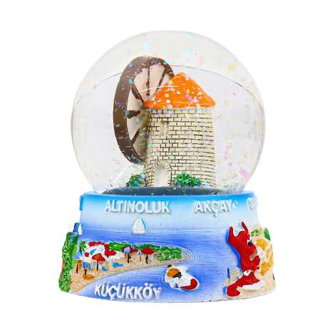 Ayvalık Bölgesi Temalı Polyester Suluküre 45 Mm - 2