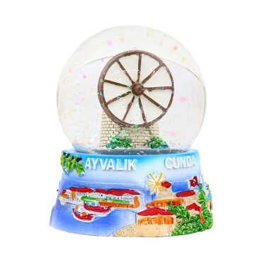 Ayvalık Bölgesi Temalı Polyester Suluküre 45 Mm