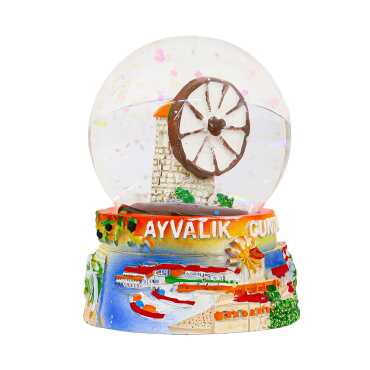 Ayvalık Bölgesi Temalı Polyester Suluküre 65 Mm - Myros