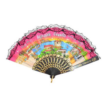 Myros - Ayvalik Region Themed Had Fan