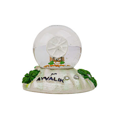 Ayvalık Temalı Polyester Sulu Küre 45 mm - 5