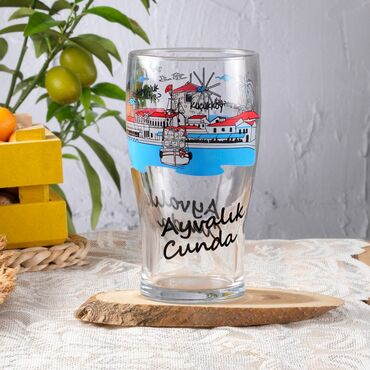 Myros - Ayvalik Themed Beer Glass