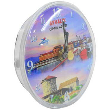 Ayvalik Themed Customised Fridge Magnet Clock - Thumbnail