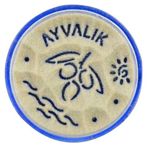 Ayvalik Themed Magic Sand Globe - 1