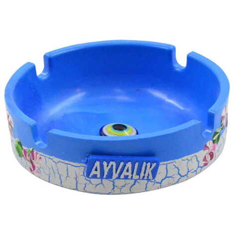 Ayvalik Themed Marine Themed Polyester Ashtray