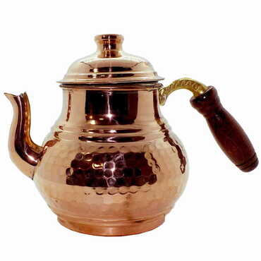 Myros - Bakır Çaydanlık 25 cm