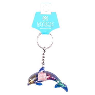 Fish Themed Customised Transparent Polyester Keyring