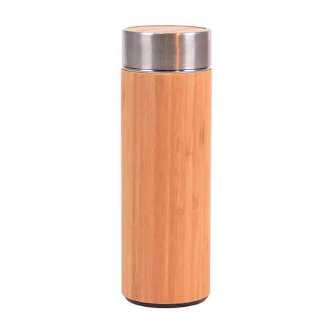 Toptan Baskısız Bamboo Termos 350 ml