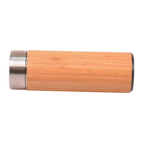 Toptan Baskısız Bamboo Termos 350 ml