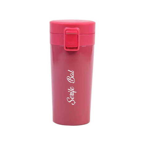 Toptan Baskısız Bordo Termos 310 ml - 8