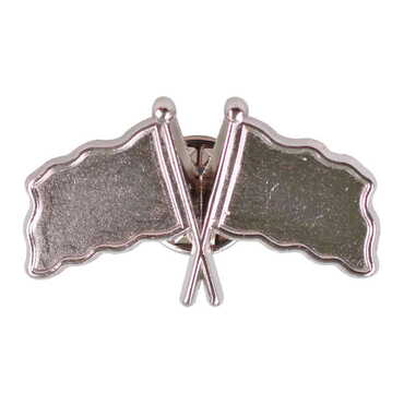 Toptan Çi̇ft Bayrak Rozet 35x20 Mm