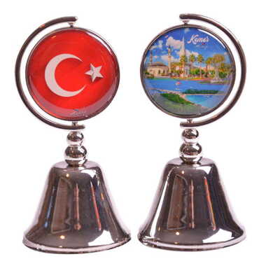 Toptan Baskisiz Metal Yuvarlak Çan 44x90 Mm - 3