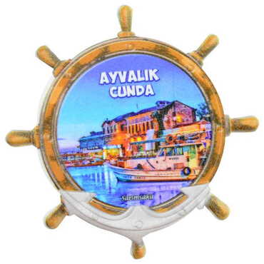Baskısız Plastik Dümen Şekilli Magnet 82x82 mm - Thumbnail