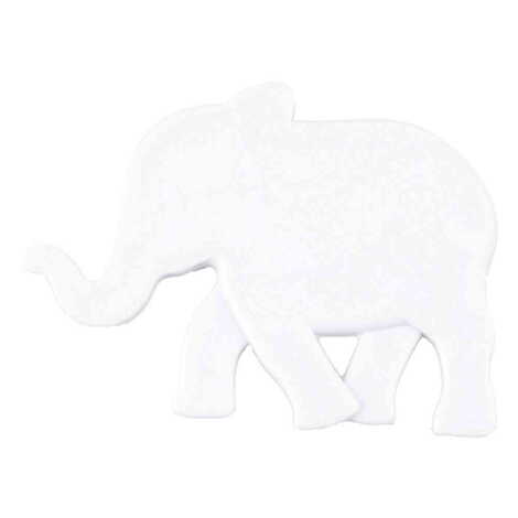 Toptan Baskısız Plastik Fil Şekilli Magnet 86x62 mm - 1