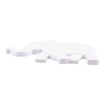 Toptan Baskısız Plastik Fil Şekilli Magnet 86x62 mm - 2