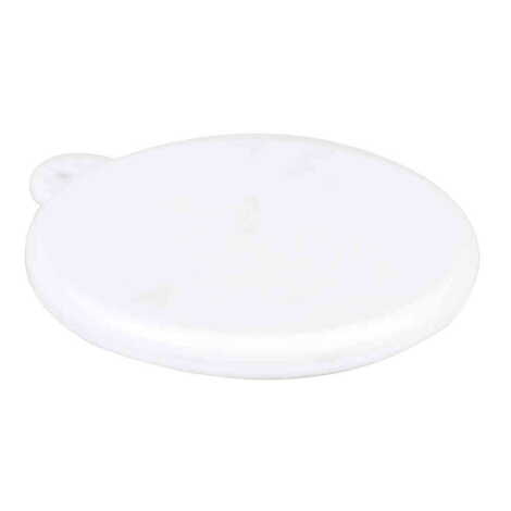 Baskısız Plastik Yuvarlak Anahtarlık 38x100 mm