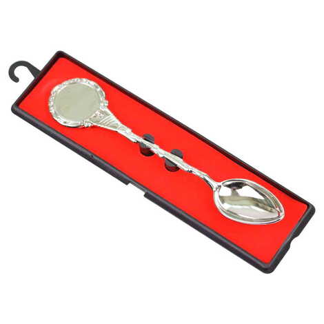 Blank Metal Souvenir Tea Spon With Giftbox 25x130 mm - 1