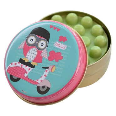 Owl Themed Custom Print Metal Tin Soap Box - Standart - 2