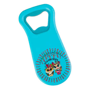 Baykuş Temalı Uv Baskılı Açacak Magnet 95x43 mm - 2