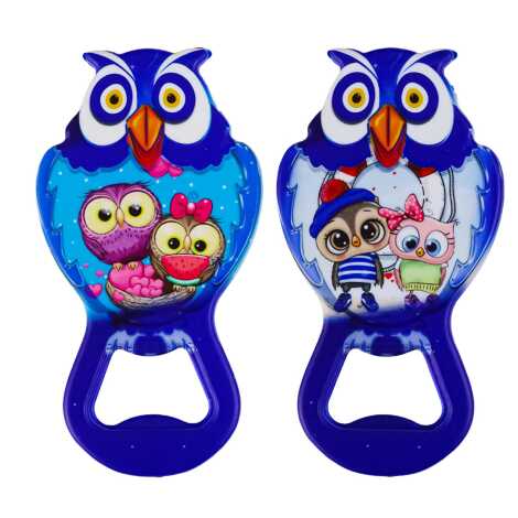 Baykuş Temalı UV Baskılı Baykuş Açacak - 2