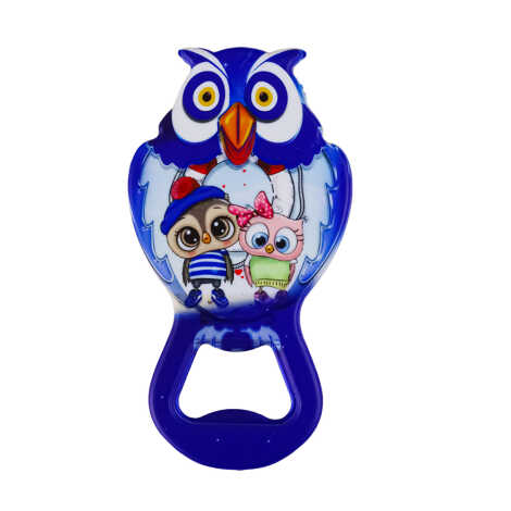 Baykuş Temalı UV Baskılı Baykuş Açacak - 3