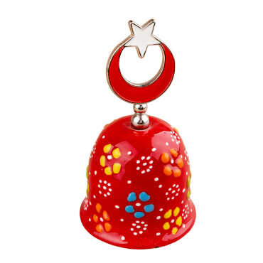 Bayrak Temalı Çini Çan - 3