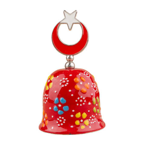 Bayrak Temalı Çini Çan - 2