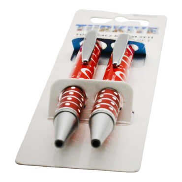 Flag Themed Twin Click Ballpoint Pen Set - Standart - 2