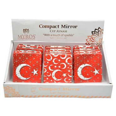 Turkey Themed Custom Printed Rectangle Pocket Mirror - 2