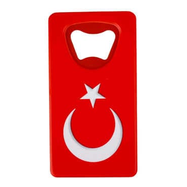 Flag Themed UV Printed Rectangular Bottle Opener