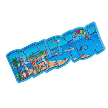 Beldibi Temalı Myros Yöresel Polyester Magnet - 6