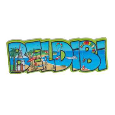 Beldibi Temalı Myros Yöresel Polyester Magnet - 5