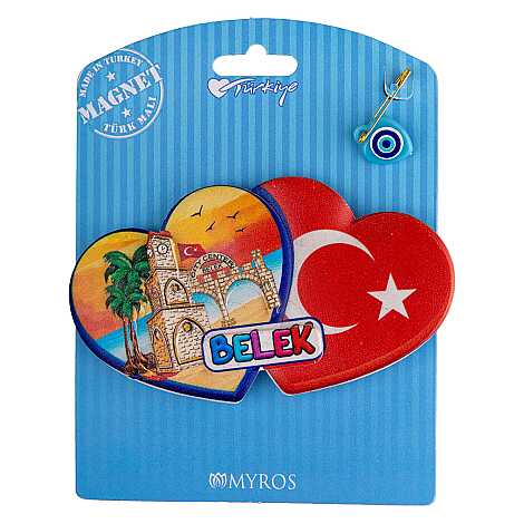 Belek Temalı Kartonetli Uv Polyester Magnet - 7