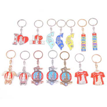 Belek Themed Metal Customised Enamel Keychain - 2