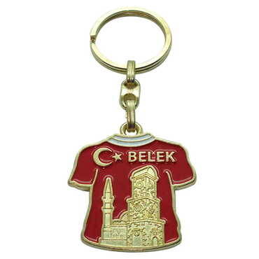 Belek Themed Metal Customised Enamel Keychain - 10