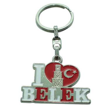 Belek Themed Metal Customised Enamel Keychain - 15