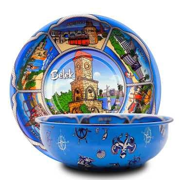 Belek Themed Metal Bowl 95 mm